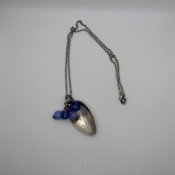 Handmade Spoon Pendant Up Cycled Necklace - Picture 4 of 5